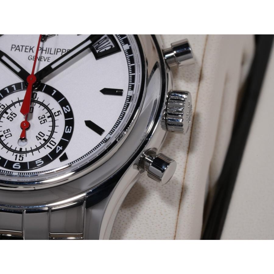 パテックフィリップ アニュアルカレンダー クロノグラフ Ref.5960/1A-001 SS シルバー文字盤 | PATEK PHILIPPE | 09