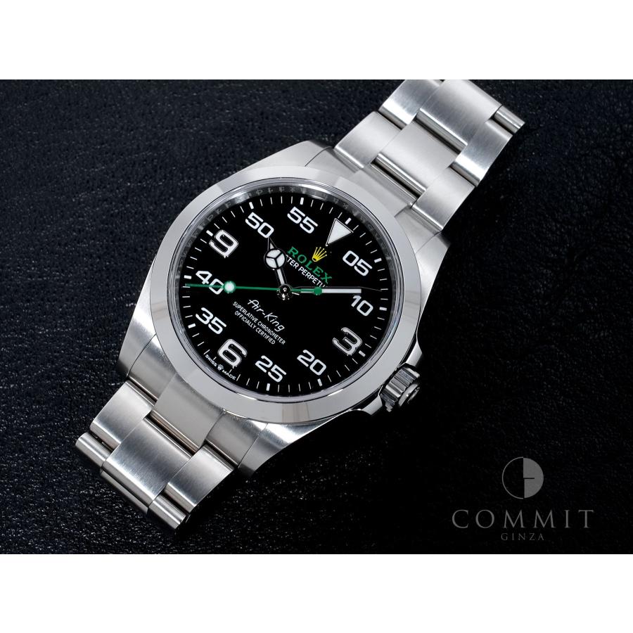 ロレックス エアキング Ref.126900 ステンレススチール ブラック文字盤 オイスターブレスレット | エアキング | 10