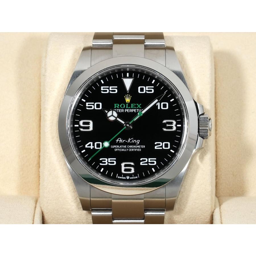 ロレックス エアキング Ref.126900 ステンレススチール ブラック文字盤 オイスターブレスレット | エアキング | 01