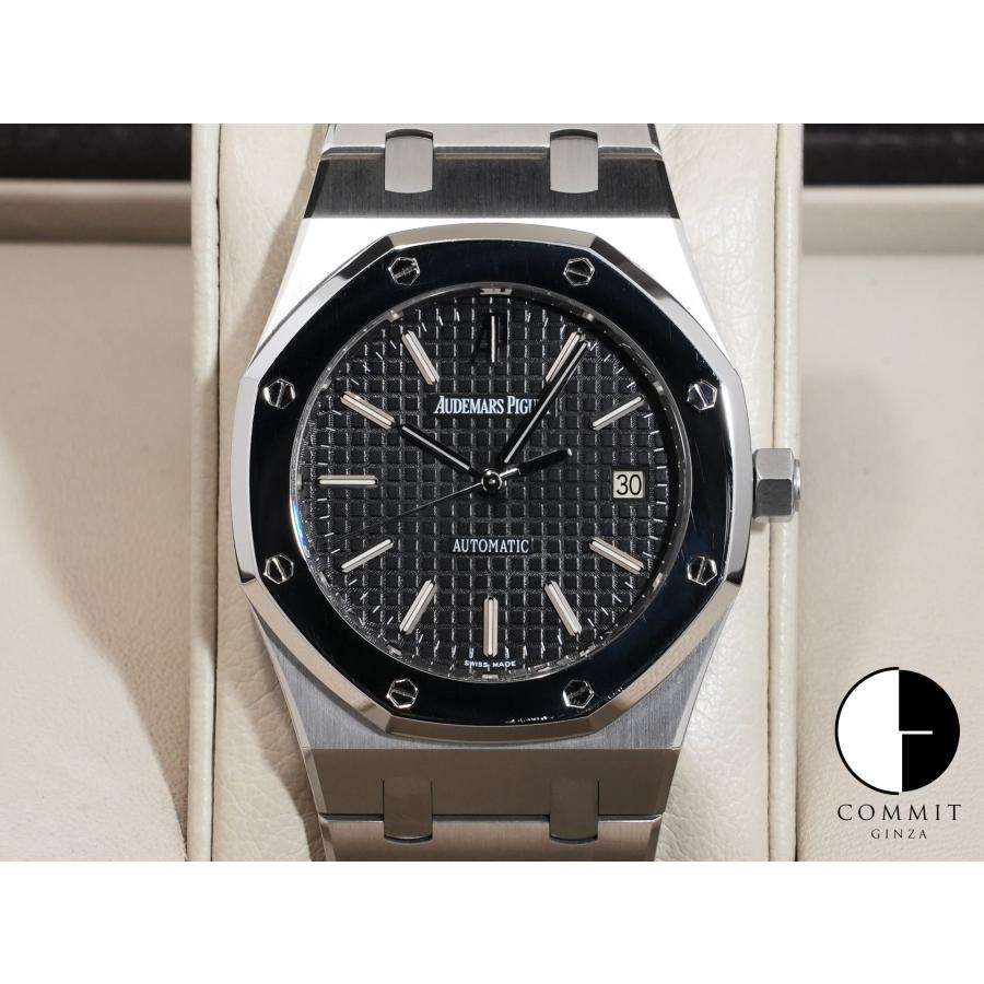 オーデマピゲ ロイヤルオーク Ref.15300ST.OO.1220ST.99 SS/PT ブラック文字盤 | ロイヤルオーク