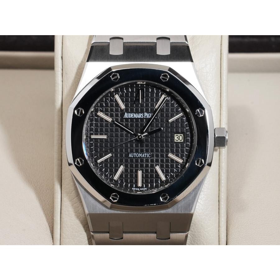 オーデマピゲ ロイヤルオーク Ref.15300ST.OO.1220ST.99 SS/PT ブラック文字盤 | ロイヤルオーク | 01
