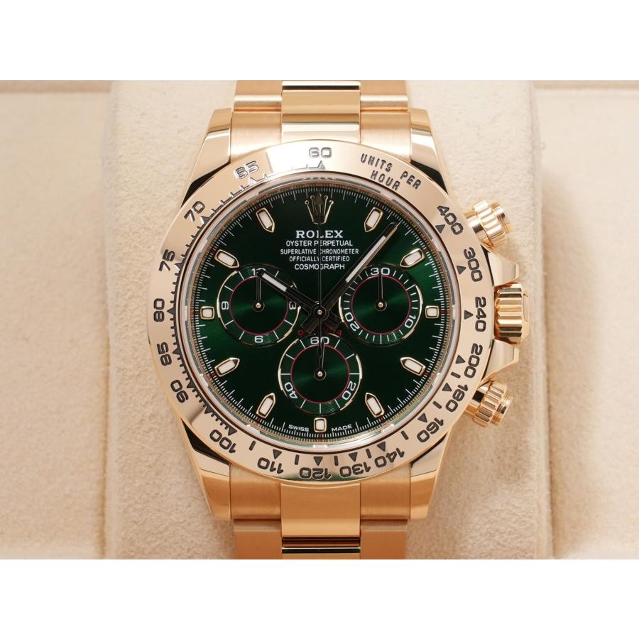 ロレックス デイトナ Ref.116508 18KYG グリーン文字盤 | コスモグラフ デイトナ | 01