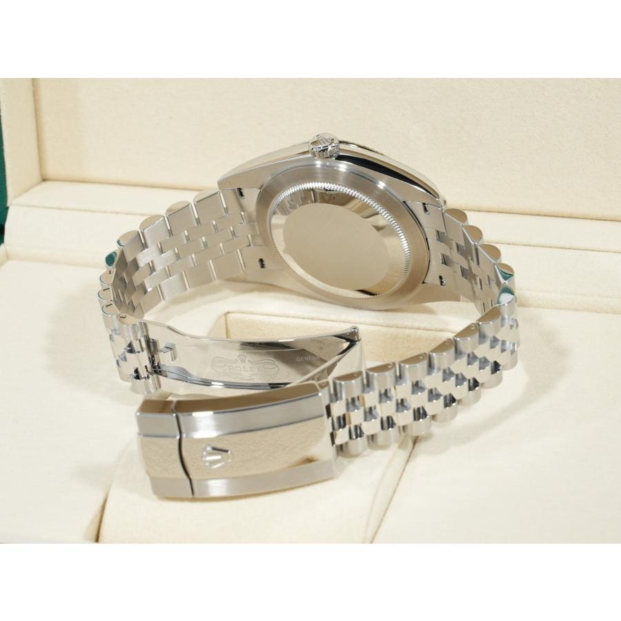 ロレックス デイトジャスト41 Ref.126334 ステンレススチール/ホワイトゴールド アズーロブルー文字盤 ジュビリーブレスレット | デイトジャスト | 06