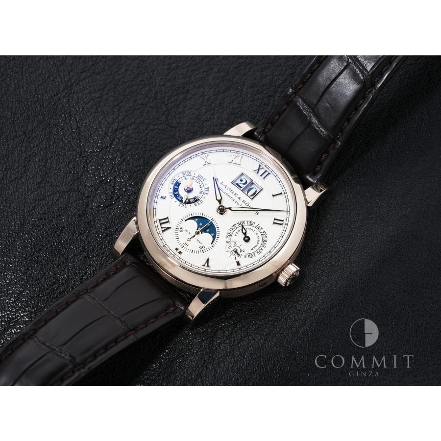 A.ランゲ＆ゾーネ ランゲマティック パーペチュアル Ref.310.050E ハニーゴールド シルバー文字盤 | A. LANGE & SOHNE | 11