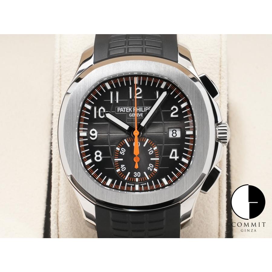 パテックフィリップ アクアノート クロノグラフ Ref.5968A-001 SS ブラック文字盤 | アクアノート