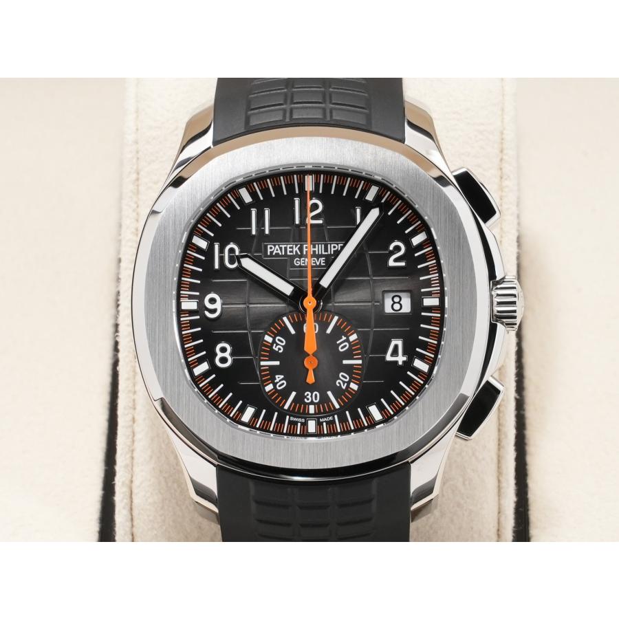 パテックフィリップ アクアノート クロノグラフ Ref.5968A-001 SS ブラック文字盤 | アクアノート | 01