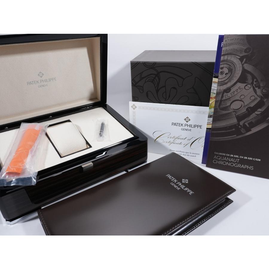 パテックフィリップ アクアノート クロノグラフ Ref.5968A-001 SS ブラック文字盤 | アクアノート | 07