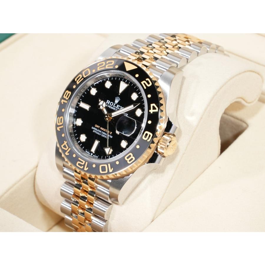 ロレックス GMTマスターII Ref.126713GRNR SS/YG ブラック文字盤 ジュビリーブレスレット | GMTマスター | 03