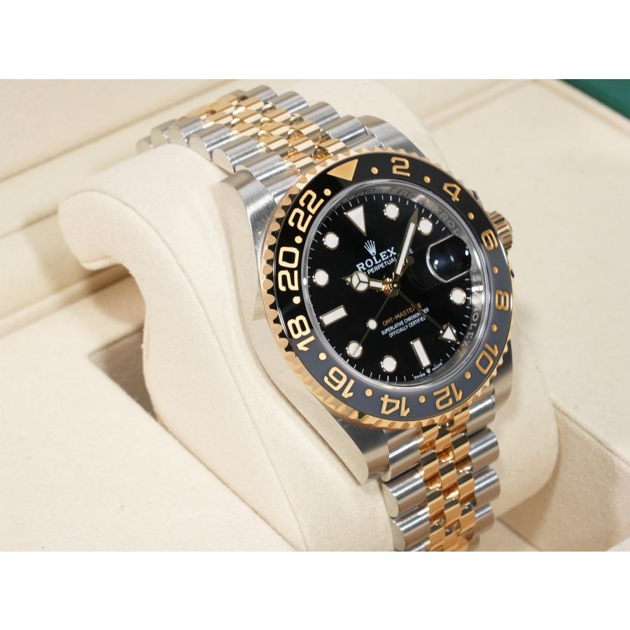 ロレックス GMTマスターII Ref.126713GRNR SS/YG ブラック文字盤 ジュビリーブレスレット | GMTマスター | 04