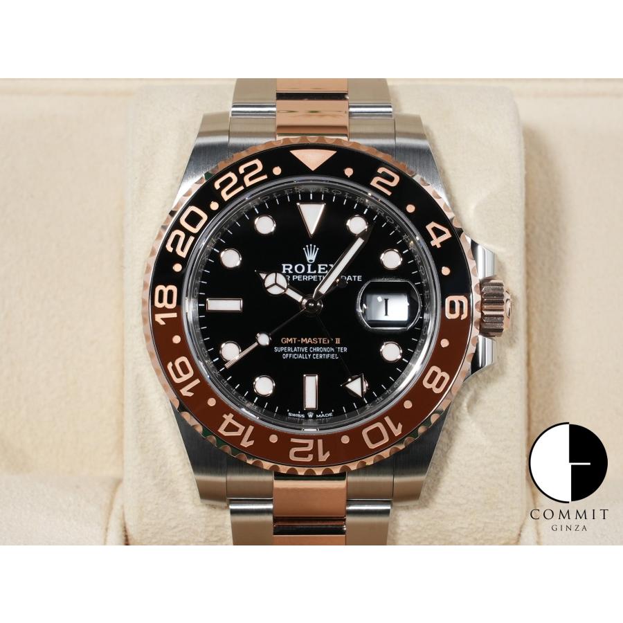 ロレックス GMTマスターII Ref.126711CHNR SS/ERG ブラック文字盤 | GMTマスター