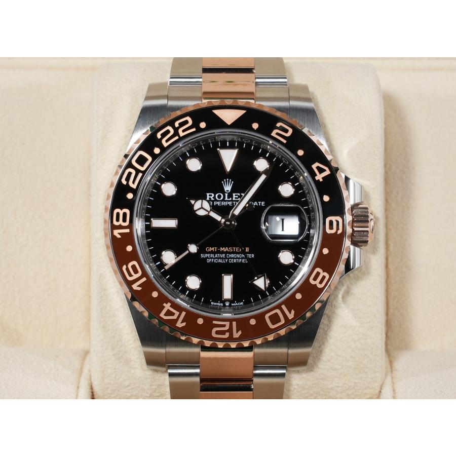 ロレックス GMTマスターII Ref.126711CHNR SS/ERG ブラック文字盤 | GMTマスター | 01