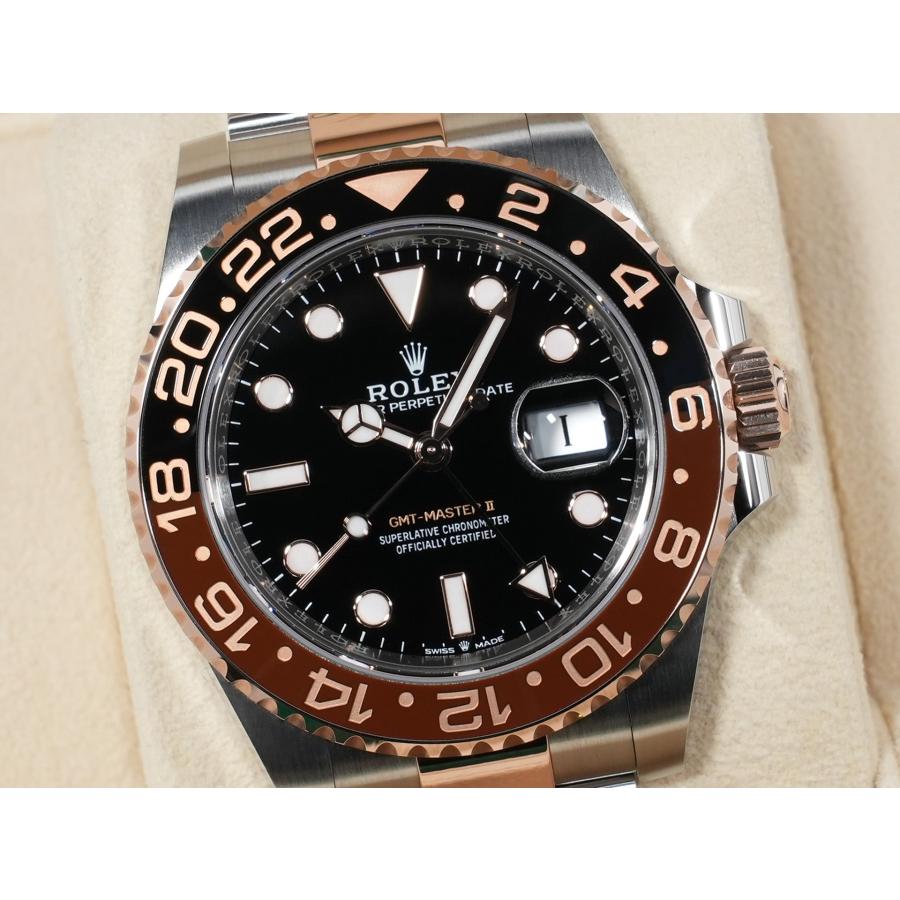 ロレックス GMTマスターII Ref.126711CHNR SS/ERG ブラック文字盤 | GMTマスター | 02