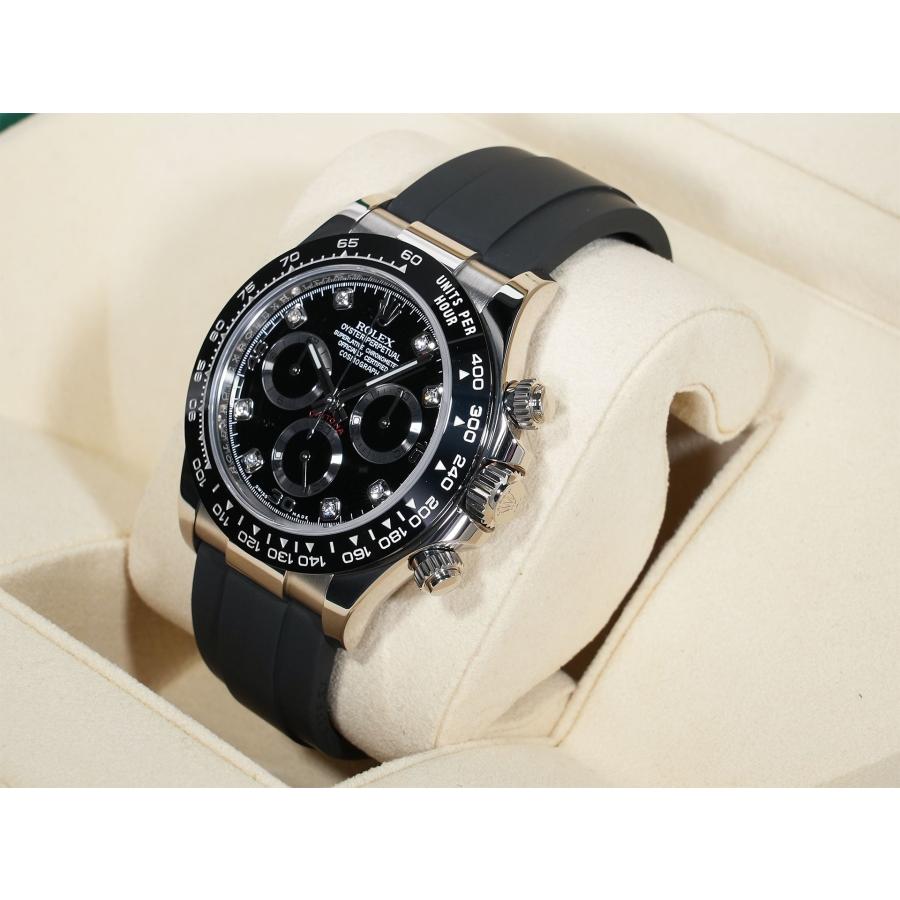 ロレックス デイトナ Ref.116519LN ホワイトゴールド ブラック8Pダイヤ文字盤 オイスターブレスレット | コスモグラフ デイトナ | 03