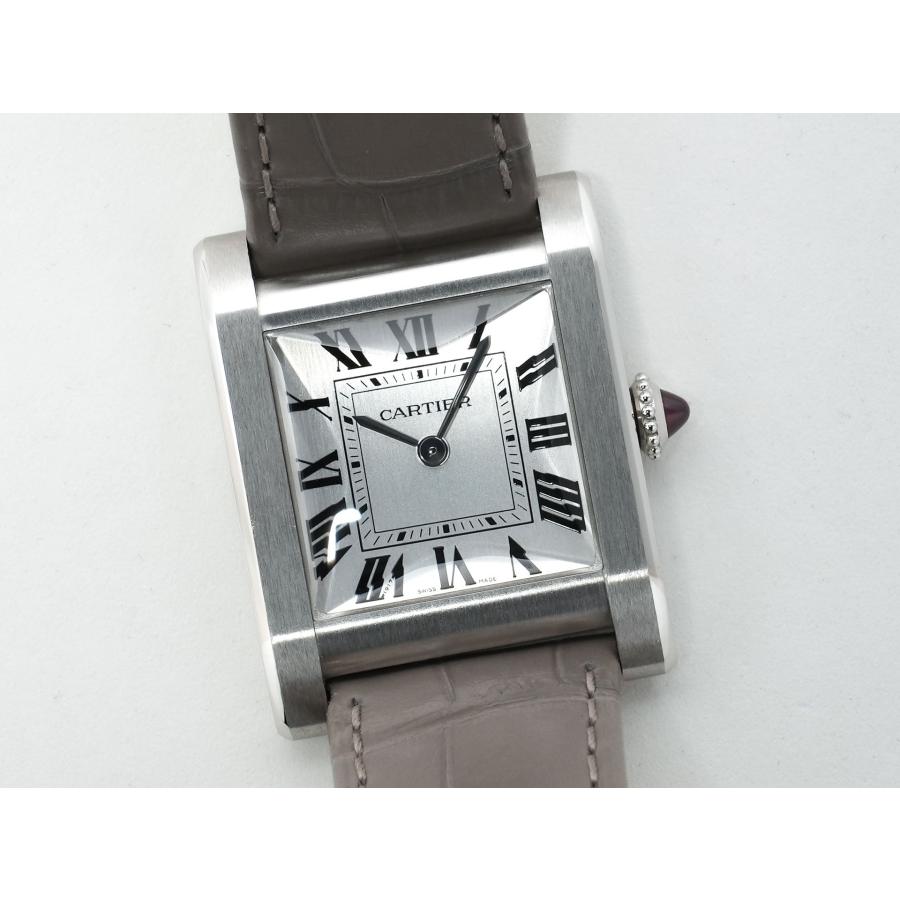 カルティエ タンク ノルマル Ref.WGTA0109 プラチナ シルバー文字盤 | Cartier | 02