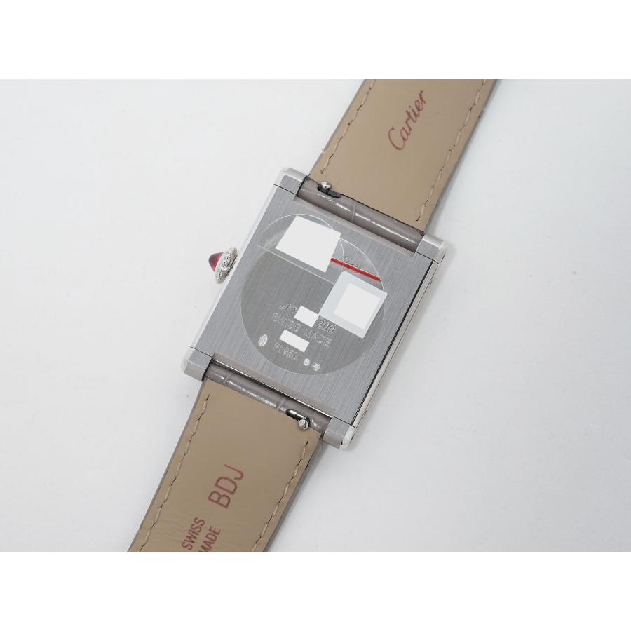 カルティエ タンク ノルマル Ref.WGTA0109 プラチナ シルバー文字盤 | Cartier | 06