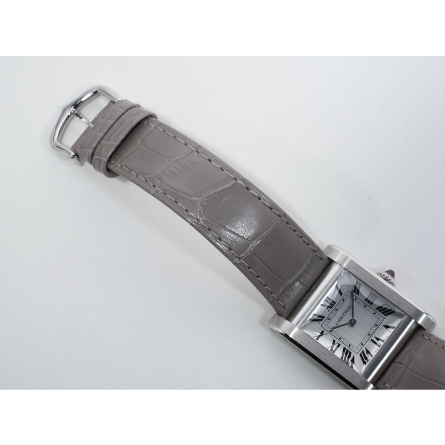 カルティエ タンク ノルマル Ref.WGTA0109 プラチナ シルバー文字盤 | Cartier | 07