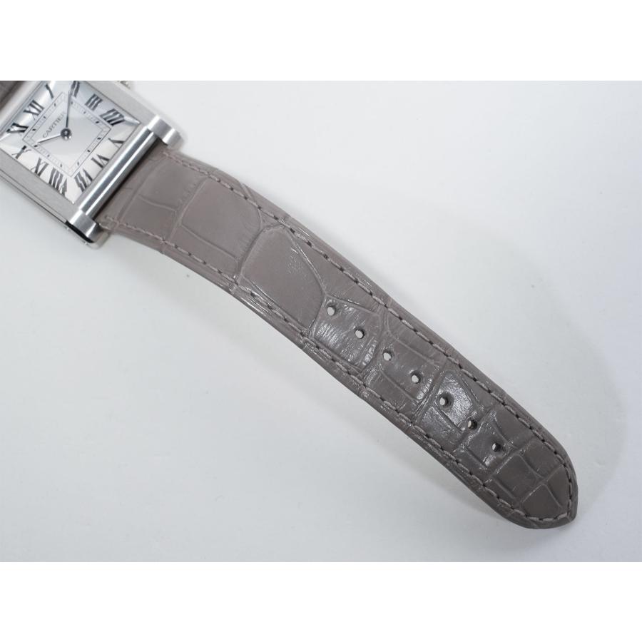 カルティエ タンク ノルマル Ref.WGTA0109 プラチナ シルバー文字盤 | Cartier | 09