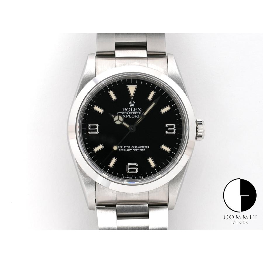 ロレックス エクスプローラーI Ref.14270 ステンレススチール ブラック文字盤 オイスターブレスレット | エクスプローラー（ROLEX）