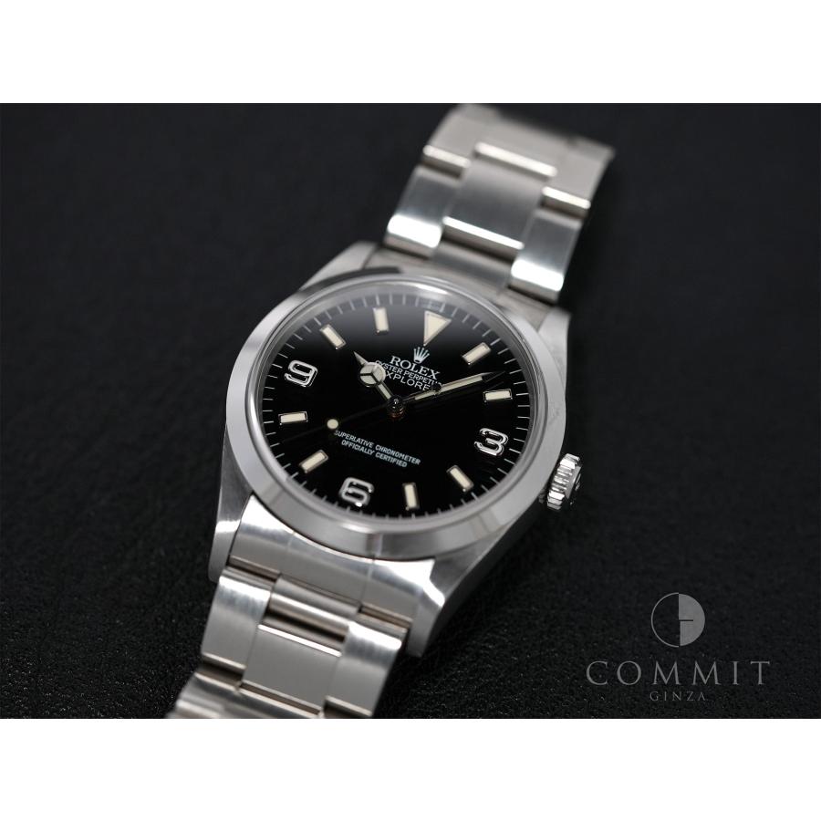 ロレックス エクスプローラーI Ref.14270 ステンレススチール ブラック文字盤 オイスターブレスレット | エクスプローラー（ROLEX） | 10