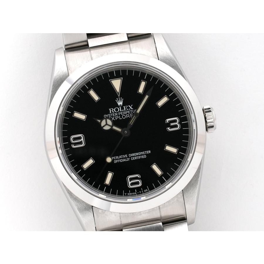 ロレックス エクスプローラーI Ref.14270 ステンレススチール ブラック文字盤 オイスターブレスレット | エクスプローラー（ROLEX） | 02