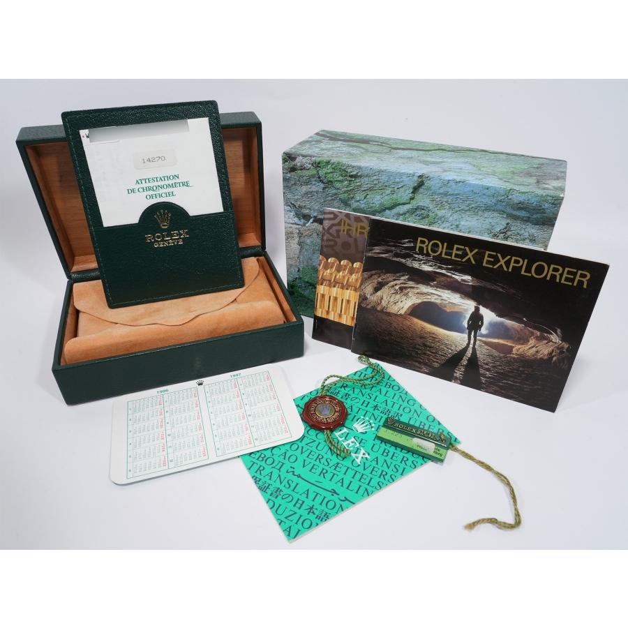 ロレックス エクスプローラーI Ref.14270 ステンレススチール ブラック文字盤 オイスターブレスレット | エクスプローラー（ROLEX） | 09