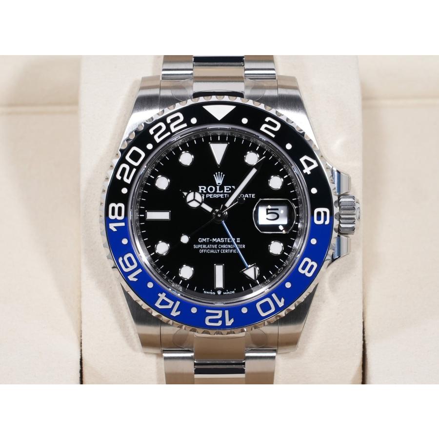 ロレックス GMTマスターII Ref.126710BLNR SS ブラック文字盤 オイスターブレスレット | GMTマスター | 01
