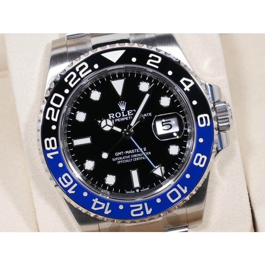 ロレックス GMTマスターII Ref.126710BLNR SS ブラック文字盤 オイスターブレスレット | GMTマスター | 02