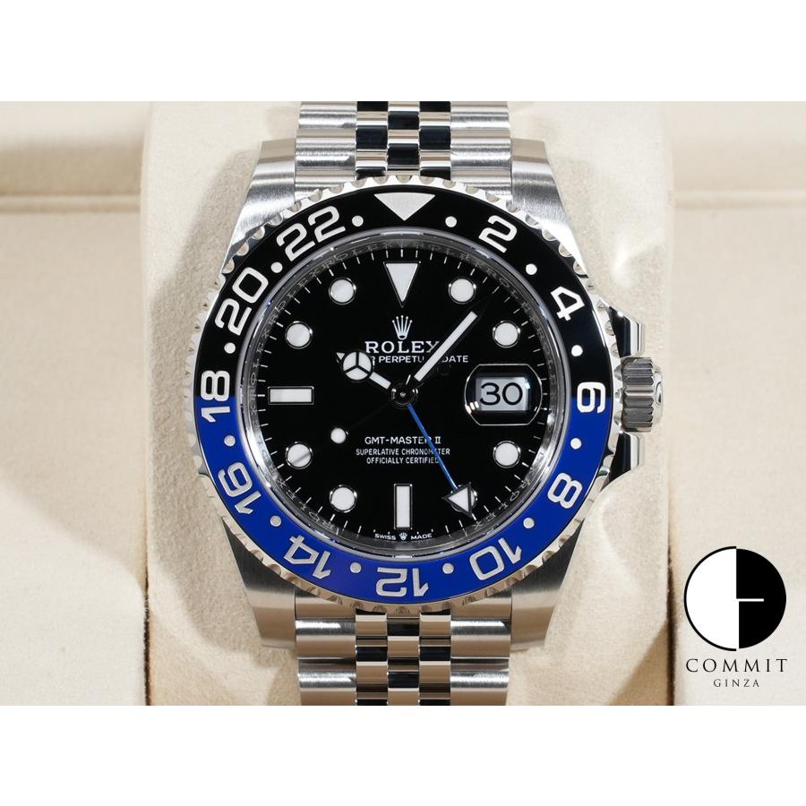 ロレックス GMTマスターII Ref.126710BLNR SS ブラック文字盤 ジュビリーブレスレット | GMTマスター