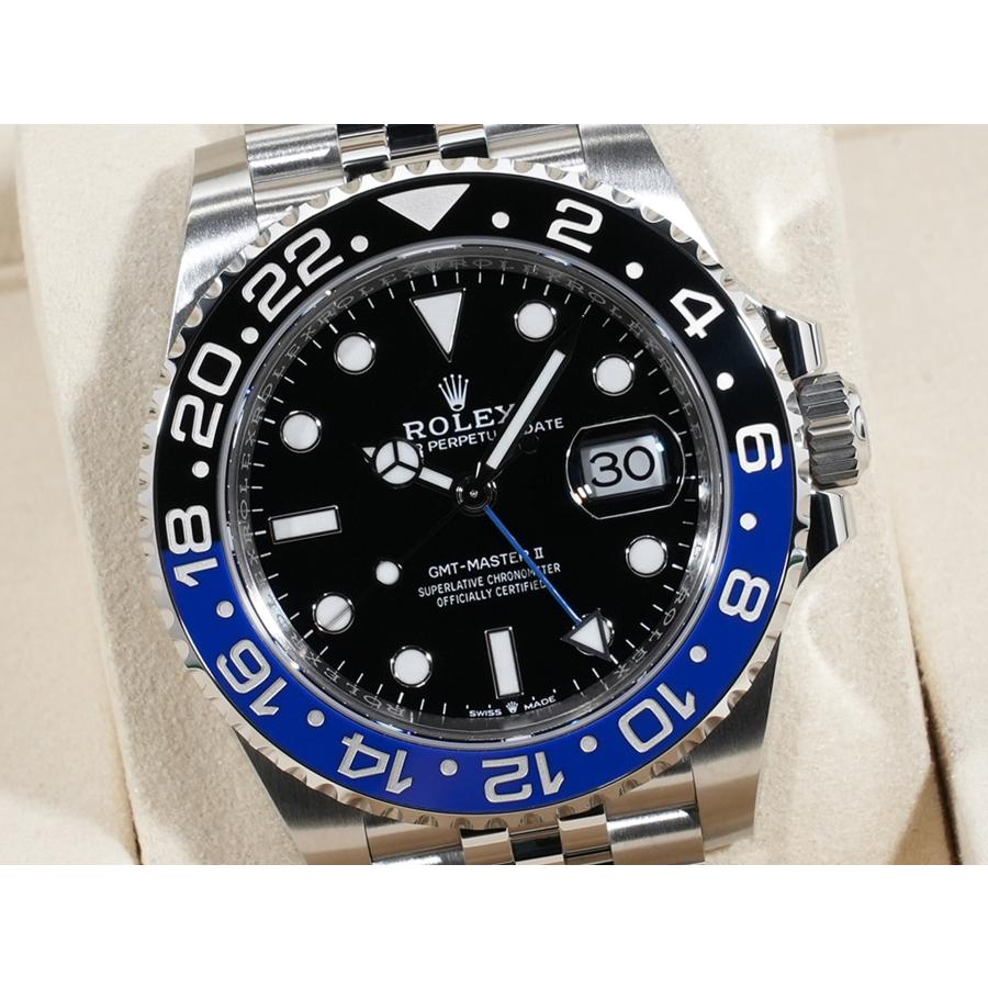 ロレックス GMTマスターII Ref.126710BLNR SS ブラック文字盤 ジュビリーブレスレット | GMTマスター | 02