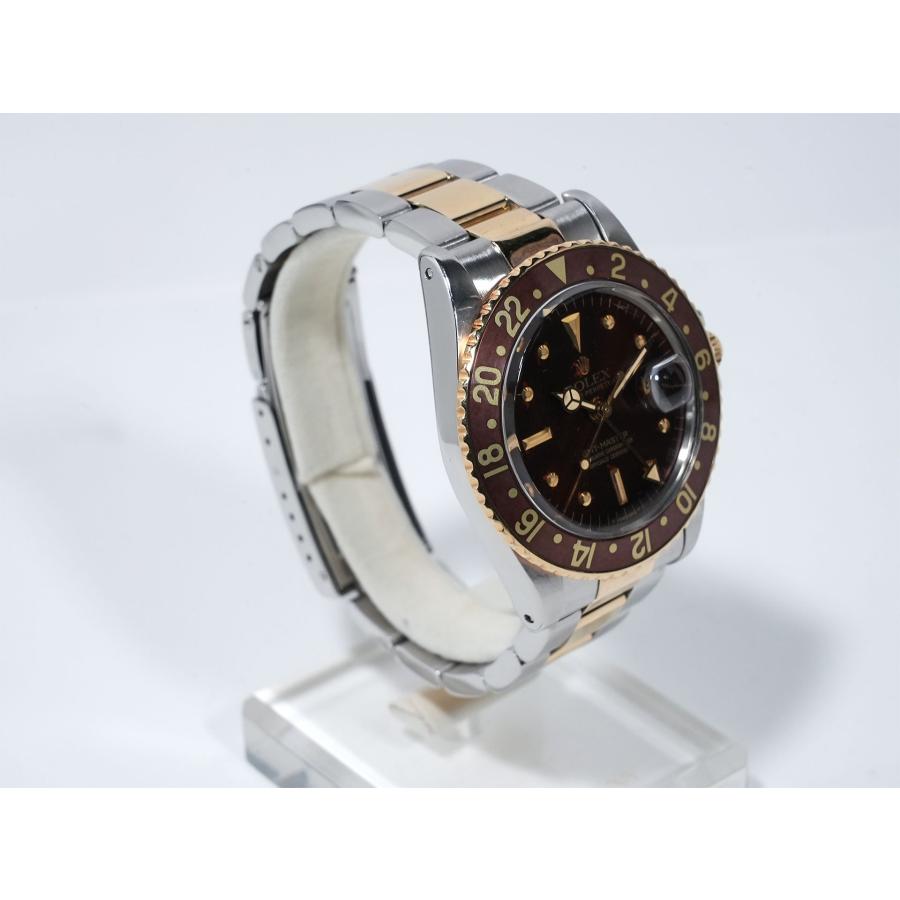 ロレックス GMTマスター Ref.1675/3 ステンレススチール/イエローゴールド ブラウン文字盤 オイスターブレスレット | GMTマスター | 04