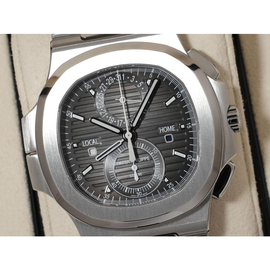 パテックフィリップ ノーチラス トラベルタイム クロノグラフ Ref.5990/1A-001 SS ブラックグラデーション文字盤 | ノーチラス | 02