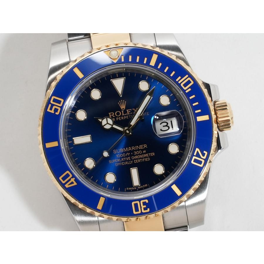 ロレックス サブマリーナー デイト Ref.116613LB SS/YG ブルー文字盤 | サブマリーナー | 02
