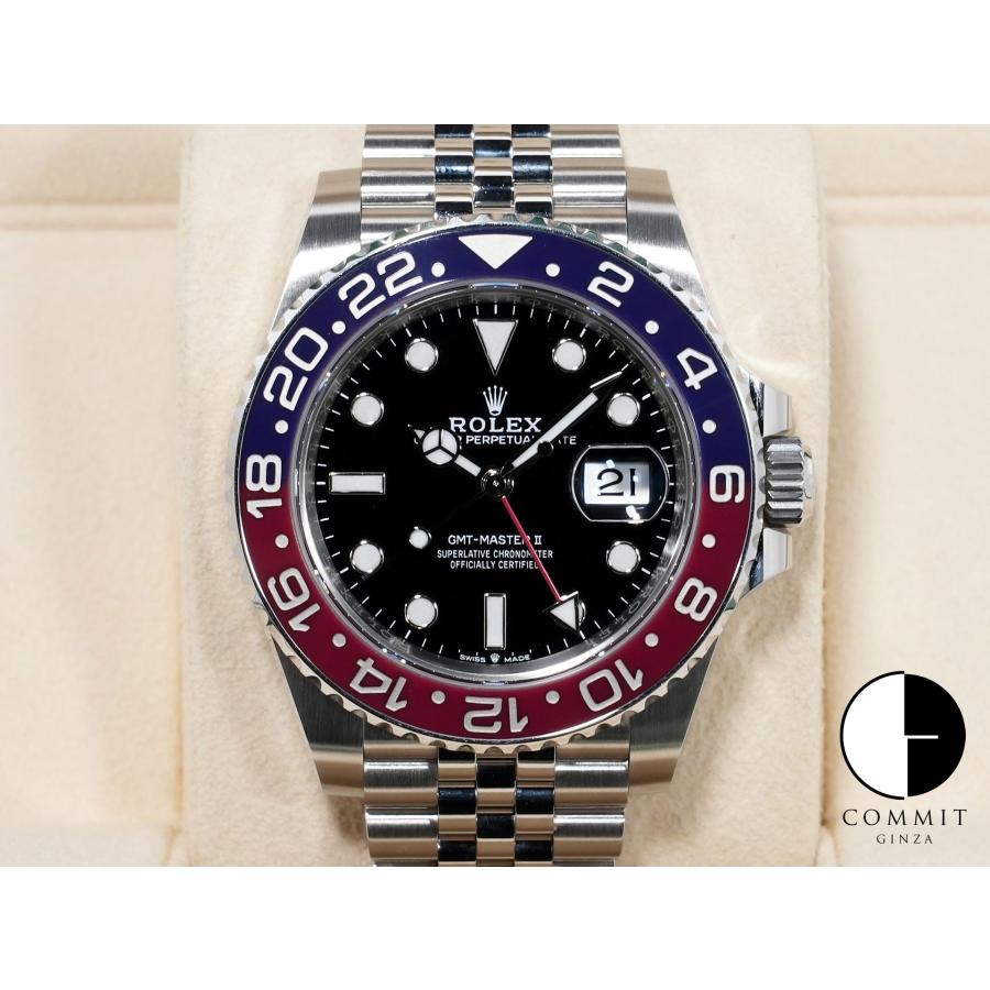 ロレックス GMTマスターII Ref.126710BLRO SS ブラック文字盤 ジュビリーブレスレット | GMTマスター