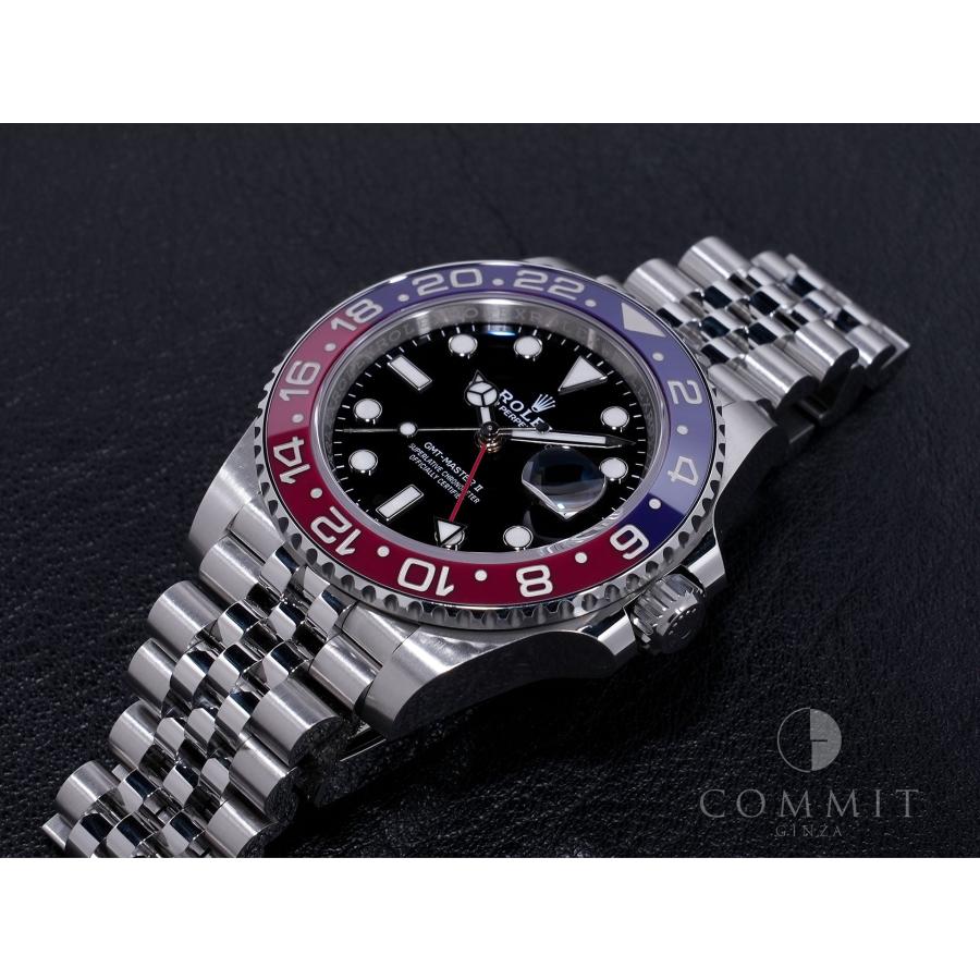 ロレックス GMTマスターII Ref.126710BLRO SS ブラック文字盤 ジュビリーブレスレット | GMTマスター | 10