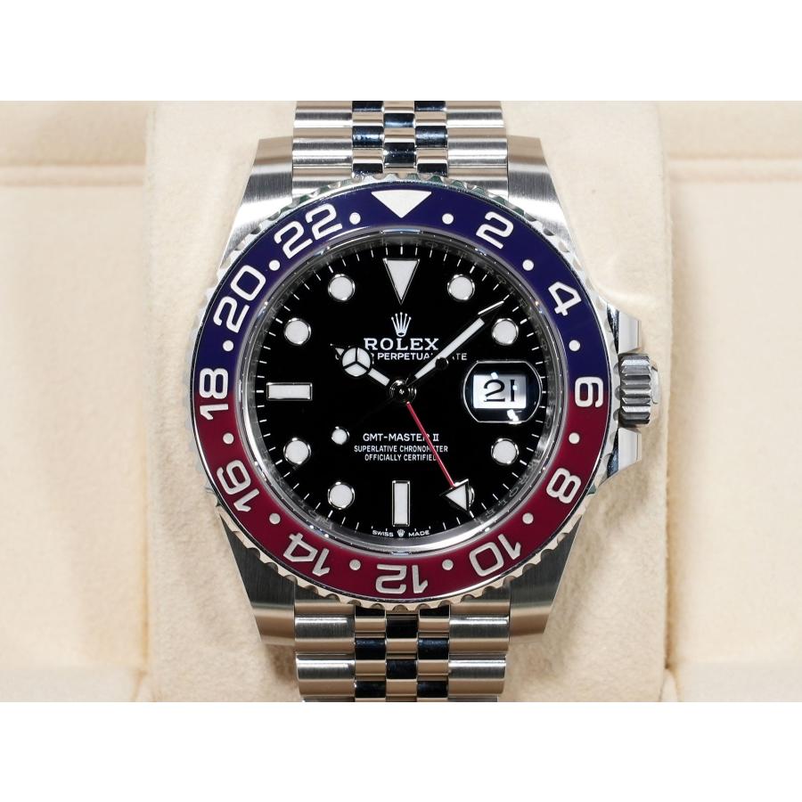 ロレックス GMTマスターII Ref.126710BLRO SS ブラック文字盤 ジュビリーブレスレット | GMTマスター | 01