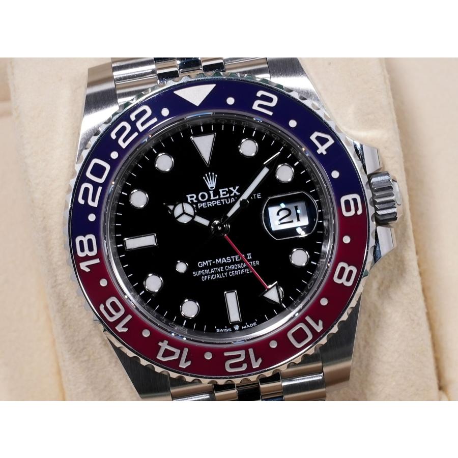 ロレックス GMTマスターII Ref.126710BLRO SS ブラック文字盤 ジュビリーブレスレット | GMTマスター | 02