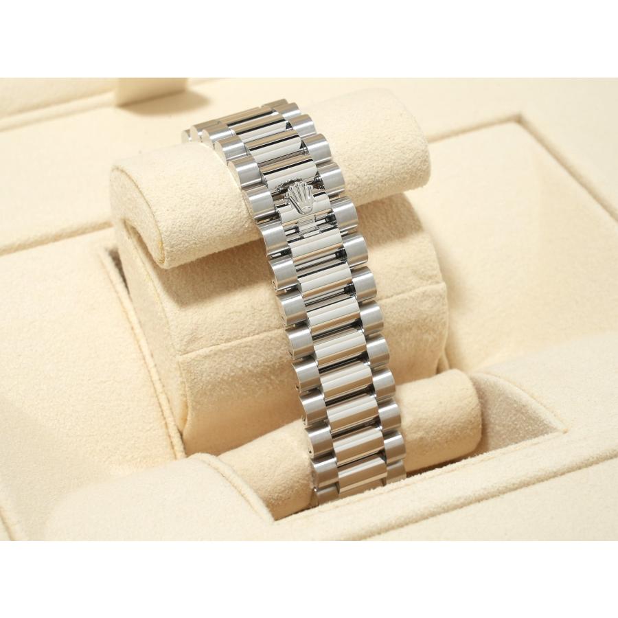 ロレックス デイデイト36 Ref.128396TBR プラチナ アイスブルーx10Pバケットダイヤ文字盤 | デイデイト | 05