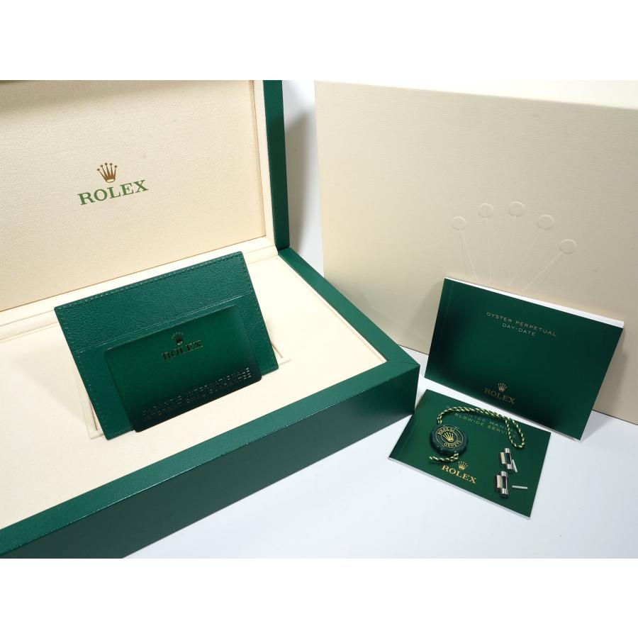 ロレックス デイデイト36 Ref.128396TBR プラチナ アイスブルーx10Pバケットダイヤ文字盤 | デイデイト | 07