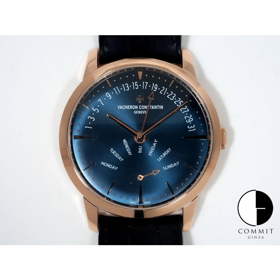 ヴァシュロンコンスタンタン パトリモニー レトログラード デイ/デイト Ref.4000U/000R-B516 ピンクゴールド ダークブルー文字盤 | VACHERON CONSTANTIN