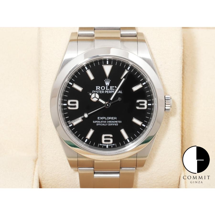 ロレックス エクスプローラーI Ref.214270 SS ブラック文字盤 | エクスプローラー（ROLEX）