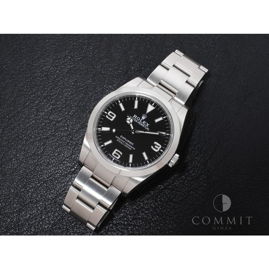 ロレックス エクスプローラーI Ref.214270 SS ブラック文字盤 | エクスプローラー（ROLEX） | 10