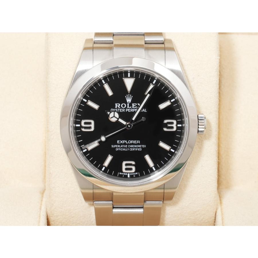 ロレックス エクスプローラーI Ref.214270 SS ブラック文字盤 | エクスプローラー（ROLEX） | 01