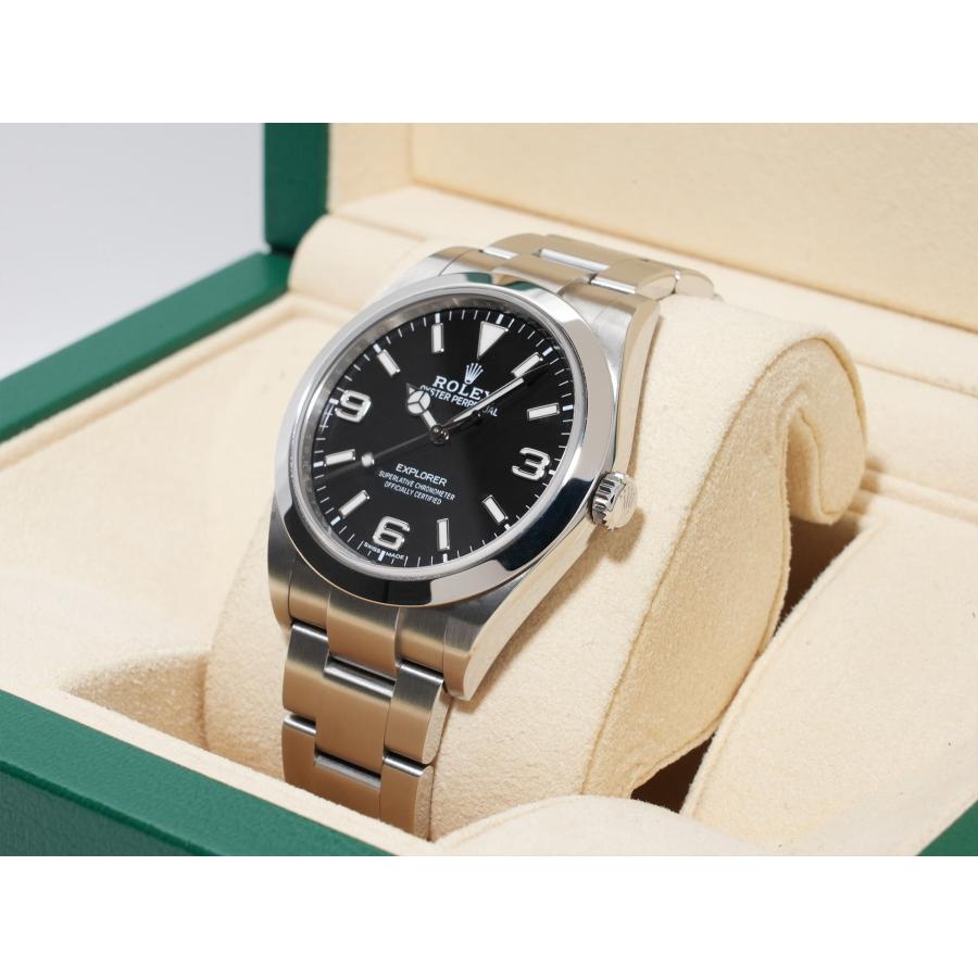 ロレックス エクスプローラーI Ref.214270 SS ブラック文字盤 | エクスプローラー（ROLEX） | 03