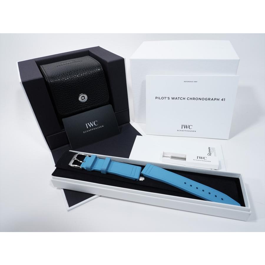IWC パイロットウォッチ クロノグラフ 41 Ref.IW388117 ステンレススチール ライトブルー文字盤 | IWC SCHAFFHAUSEN | 09