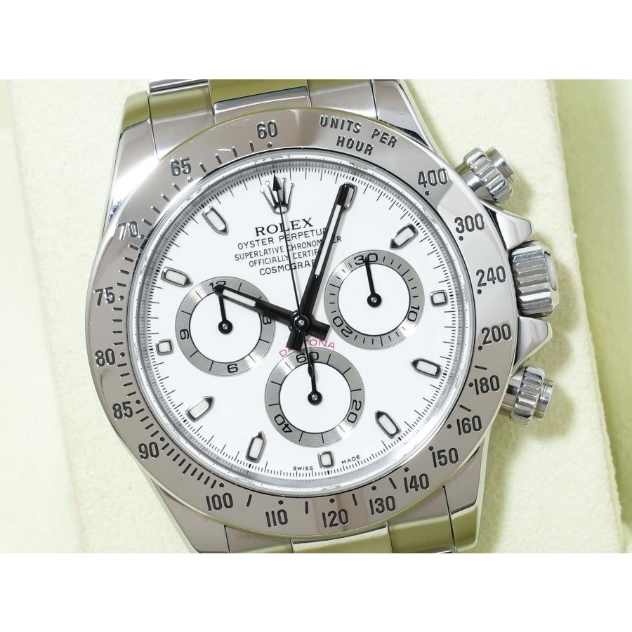 ロレックス デイトナ Ref.116520 SS ホワイト文字盤 | コスモグラフ デイトナ | 02