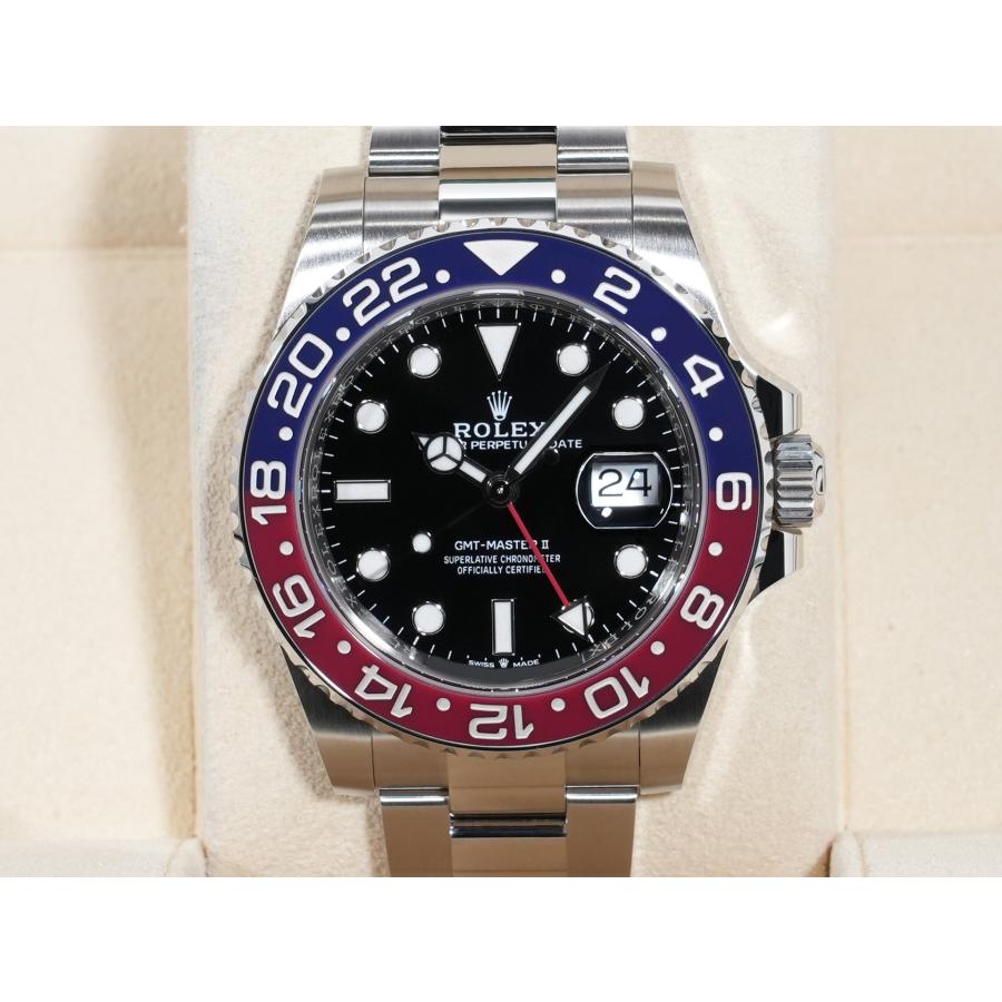 ロレックス GMTマスターII Ref.126710BLRO SS ブラック文字盤 オイスターブレスレット | GMTマスター | 01