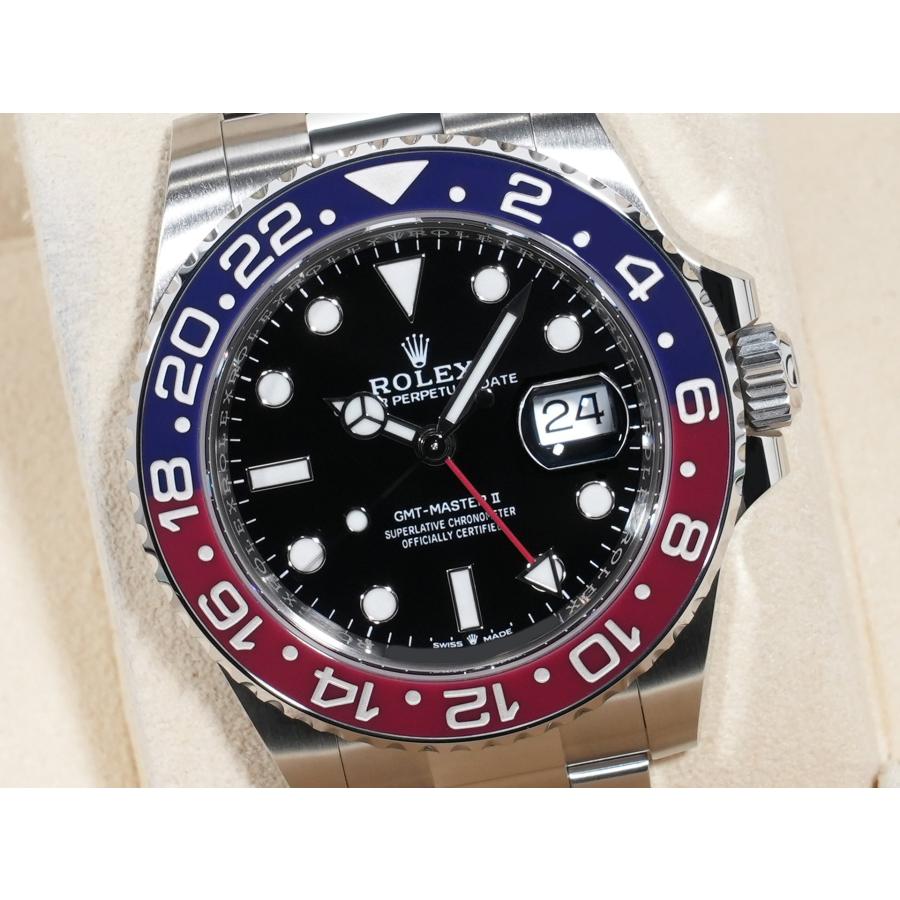 ロレックス GMTマスターII Ref.126710BLRO SS ブラック文字盤 オイスターブレスレット | GMTマスター | 02