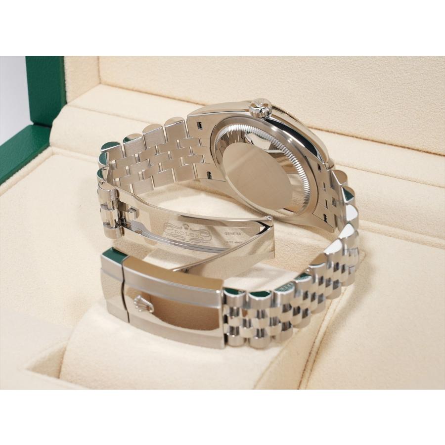 ロレックス デイトジャスト36 Ref.126234 SS/WG オリーブグリーン パームモチーフ文字盤 | デイトジャスト | 06