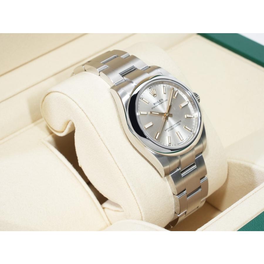 ロレックス オイスターパーペチュアル34 Ref.124200 ステンレススチール シルバー文字盤 | オイスター パーペチュアル | 04