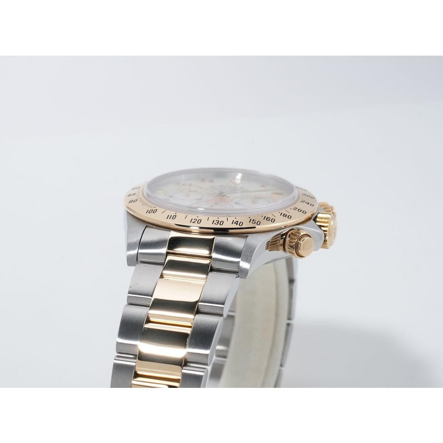 ロレックス デイトナ エルプリメロ Ref.16523NA ステンレススチール/イエローゴールド ホワイトシェルアラビア文字盤 | コスモグラフ デイトナ | 05